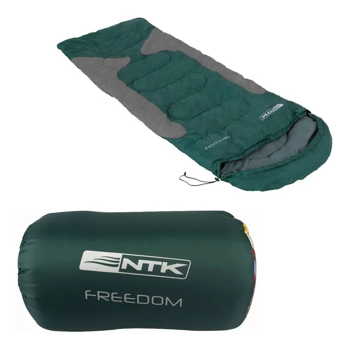 saco de dormir térmico  NTK freedom camping pesca -1,5ºc À -3,5°c